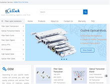 Tablet Screenshot of cozlink.com